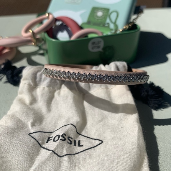 Fossil Bracelet with Matching Necklace - Picture 4 of 6